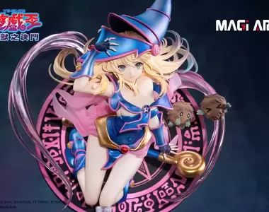 MAGI ARTS全新推出《遊戲王 黑魔導女孩》1/6比例 可愛又漂亮的造型,這實在太婆惹♥