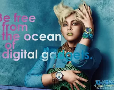 《SONY × JoJo的奇妙冒險 石之海》推出「徐倫」「承太郎」「普奇神父」3款聯名智慧手錶,全球限量各1000支