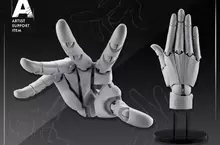 1:1比例《手部造型模型》完美展現手手的各種動作，預計2023年8月推出