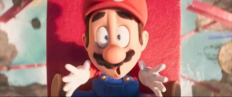 第二預告《超級瑪利歐兄弟電影》這次的電影有關卡場景，甚至還有〝瑪利歐賽車〞的橋段歡樂呈現