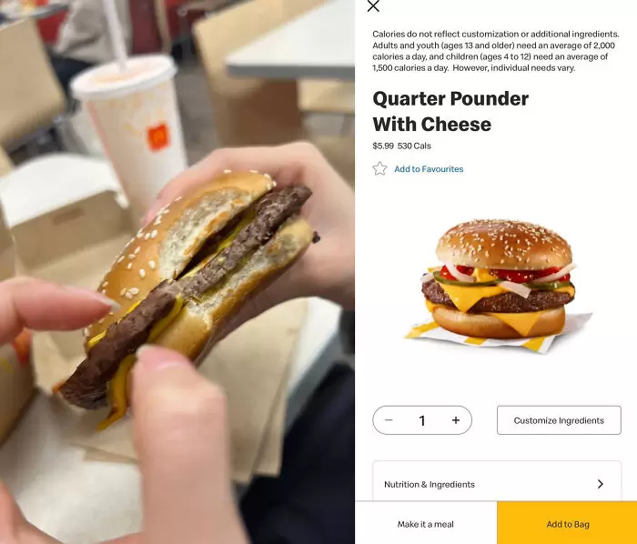 網友分享《那些包裝縮水的商品照片》以前吃的是肉排,現在好像變成肉片惹 網友分享《那些包裝縮水的商品照片》以前吃的是肉排,現在好像變成肉片惹