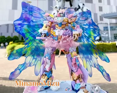 《魔法少女風鋼彈》日本偶像改造作品每一架都夢幻的讓人驚艷