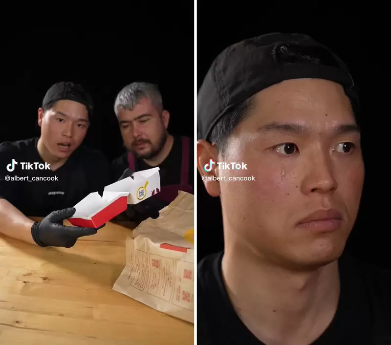 網友示範什麼叫做《真正的巨無霸漢堡》無視熱量那一口咬下去真的才叫滿足 網友示範什麼叫做《真正的巨無霸漢堡》無視熱量那一口咬下去真的才叫滿足