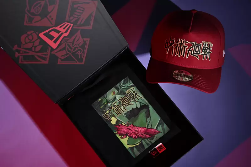 有潮快敗《New Era × 咒術迴戰》聯名帽款＆服飾，台港澳同步開賣ing！狂氣重現「虎杖吞食兩面宿儺手指」名場景