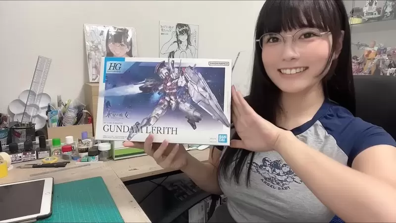 G罩杯模型小教室《水星的魔女》東雲海睽違半年挑戰魔靈鋼彈