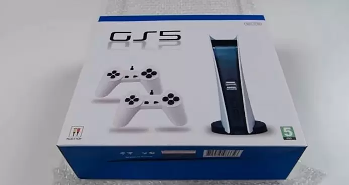 網友分享《各種誇張的山寨版商品》這台GS5是不是比PS5還要厲害? 網友分享《各種誇張的山寨版商品》這台GS5是不是比PS5還要厲害?