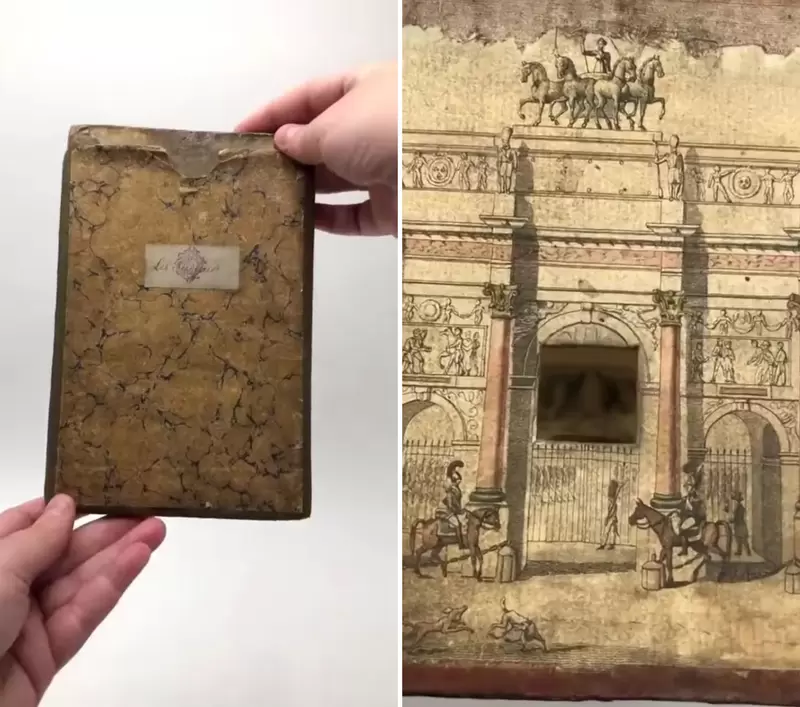 《來自1830年代的3D繪本》原來窺探洞洞可以得到這麼多驚喜 《來自1830年代的3D繪本》原來窺探洞洞可以得到這麼多驚喜