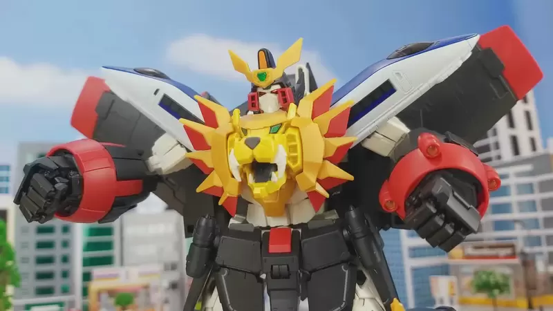 組裝開箱《RG勇者王》還用停格動畫的方式拍出完全變形合體~帥 組裝開箱《RG勇者王》還用停格動畫的方式拍出完全變形合體~帥