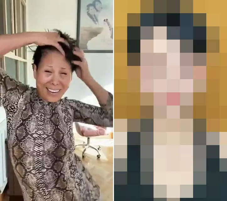 《把化妝技能點滿的驚奇效果》這個前後反差起碼跨越了20年左右的光陰