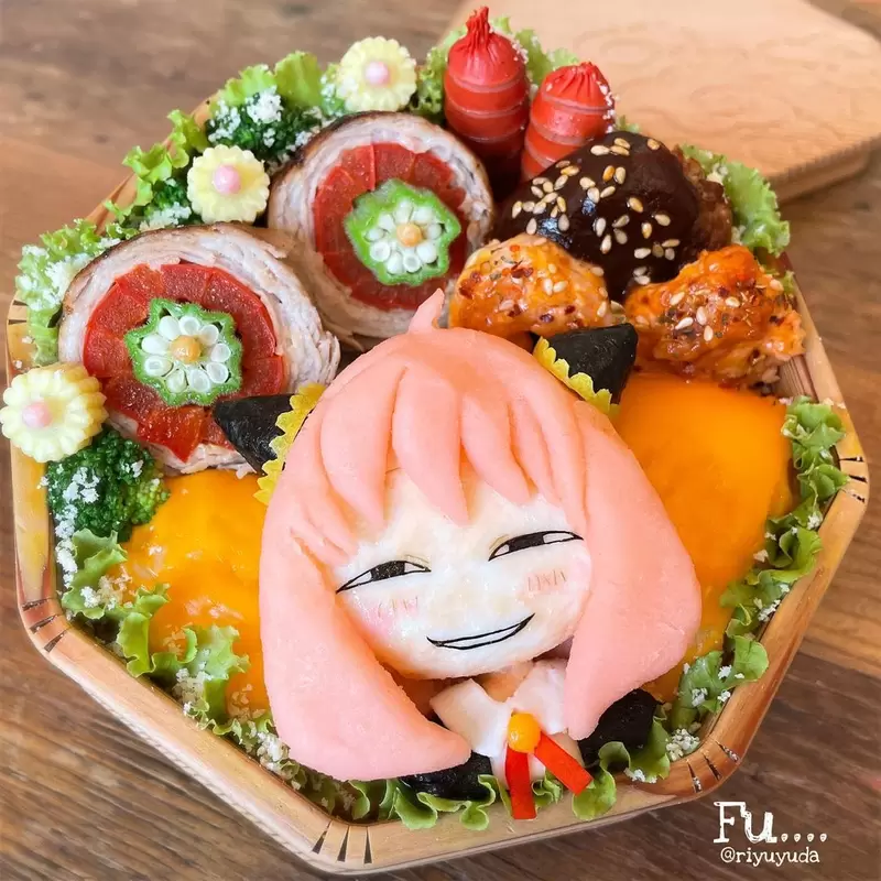 FOOD能量滿點《間諜家家酒角色便當》連安妮亞的顏藝都可以做進去這料理技術太強大惹 FOOD能量滿點《間諜家家酒角色便當》連安妮亞的顏藝都可以做進去這料理技術太強大惹