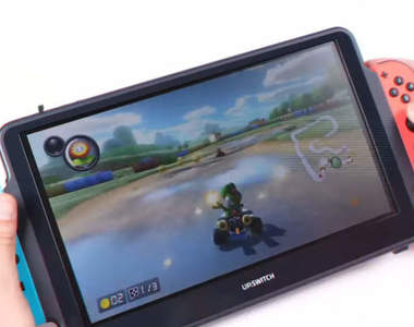 Nintendo Switch外接螢幕《Orion》畫面變大攜帶方便,還可以外接各種主機喔