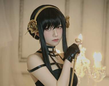 AkaseAkari漂亮扮演《間諜家家酒 約兒佛傑》果然是cos什麼像什麼❤