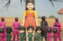 萬代新品公開《魷魚遊戲 主題模型》○☐△黑面具人、參賽者、123木頭人娃娃等都會推出