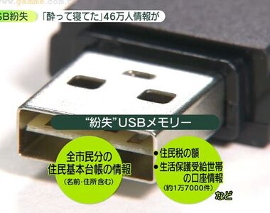 《日本市公所遺失全市民個資USB》宣稱密碼有13位很安全 網友立刻猜到是什麼密碼了
