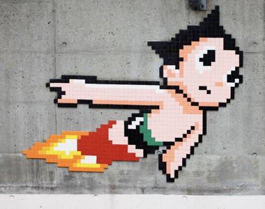 《東京抹掉知名藝術家作品》價值千萬原子小金剛一夕消失 街頭塗鴉該不該清除看法兩極