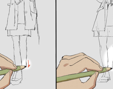 《繪師點出新手常犯錯誤》視野的廣度決定一筆的長度 素描歪七扭八都是這個原因