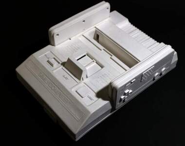 技術力展現《紙做的紅白機模型》這不是用噴漆噴上去的啦