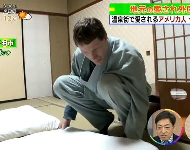 《接手日式旅館的美國人》200公分巨漢成了溫泉街名人 精通旅館大小事備受客人喜愛