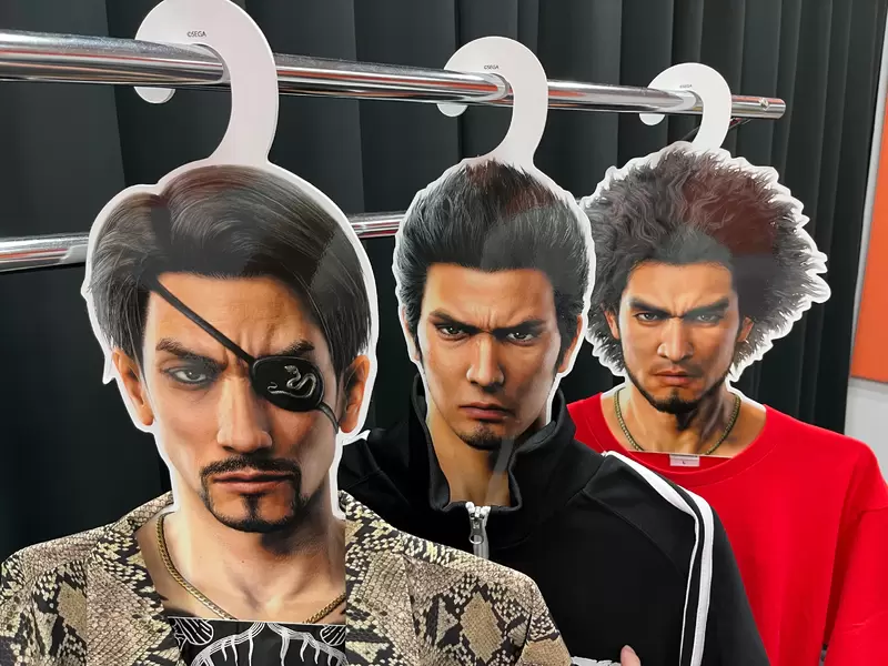 人中之龍《桐生一馬、真島吾朗衣架的正確用法​​​》不是衣服的問題，換上浴袍一切都變得合理惹(誤)