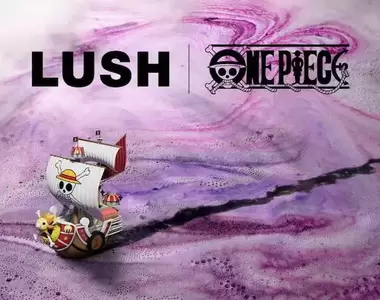 用惡魔果實來泡澡《LUSH×航海王ONE PIECE》推出5款聯名沐浴球,還有草帽海賊旗大浴巾!
