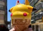 應景夏日小物《冰淇淋皮卡丘》這種天氣能想到什麼?沒錯就是〝融化〞 應景夏日小物《冰淇淋皮卡丘》這種天氣能想到什麼?沒錯就是〝融化〞