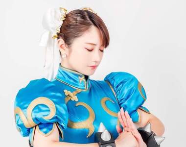 《2022春麗生誕祭》正妹cos經典打扮,這套服裝我超級可以❤