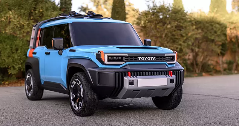 快點來！2024年Toyota Baby《Compact Cruiser Electric FJ》緊湊型SUV走向更環保的未來！