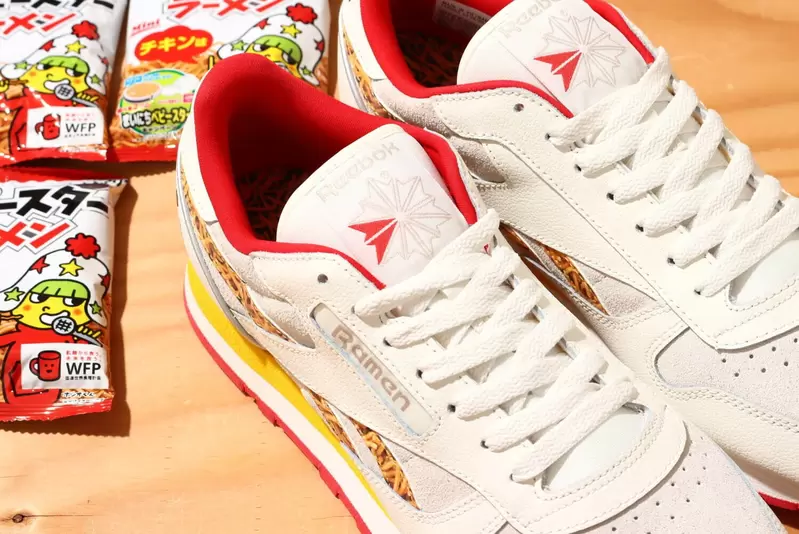 《Reebok模範生點心麵聯名鞋》以熟悉零嘴為設計概念的鞋鞋好好吃...咦？