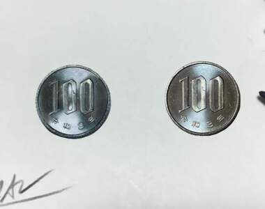 分得出來嗎?《用色鉛筆畫出來的100元硬幣》快告訴我答案!我已經傻傻分不清惹
