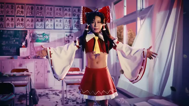 51歲的西川貴教再換女裝《東方Arcadia Record》不開玩笑滿是腹肌的巫女你有看過嘛!? 51歲的西川貴教再換女裝《東方Arcadia Record》不開玩笑滿是腹肌的巫女你有看過嘛!?