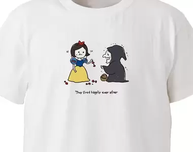 引發話題商品《胃袋強大的白雪公主》壞皇后面對這種情況表示無能為力