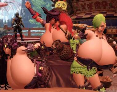 玩家製作《魔物獵人崛起大奶模組》這個尺寸估計都可以當第十五種武器了吧！？