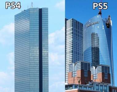 神奇的發現《PS主機造型建築》誰參考誰不重要,PS6的外觀長怎樣才令人好奇?