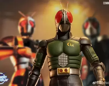 Soosootoys推出《假面騎士RX 1/6可動模型》80年代經典特攝英雄這款真的有帥到(拇指)