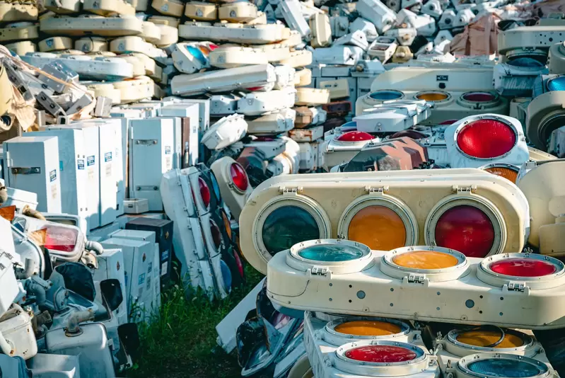 連當地人都不一定知道的《名古屋紅綠燈墓地》這裡放置的廢棄紅綠燈就多達5000多個