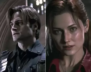 用AI生成的《80年代電影風格版惡靈古堡2》畫面跟角色都有著一股濃濃的懷舊氣息