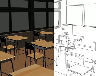 《日本網友製作線上線稿工具》3D模型輕鬆轉換精美線稿 完全免費任你用超佛心