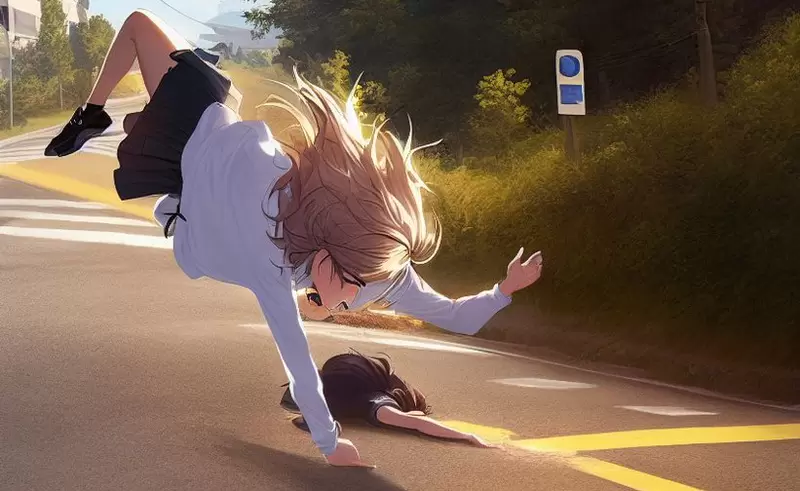 《ＡＩ不會畫「摔倒」》發現繪畫ＡＩ最新的弱點 因為這種題材的插畫本來就很少？