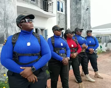 奈及利亞《猛龍保安公司》由100名女性警備員組成的團體
