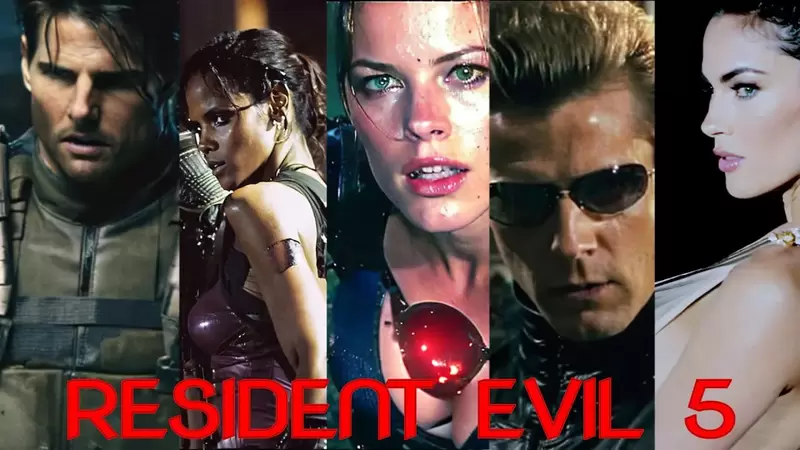 用AI生成的《2000年電影風格版惡靈古堡5》這個克里斯是不是跟阿湯哥有點像XD