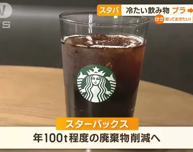 日本星巴克政策《內用冷飲杯改成樹脂製玻璃杯》未來希望全國投入實施,將有效減少塑料垃圾的產生