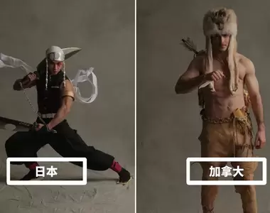 選帥大賽《2022國際先生民族服裝》怎麼會有音柱跟德魯伊跑出來!?