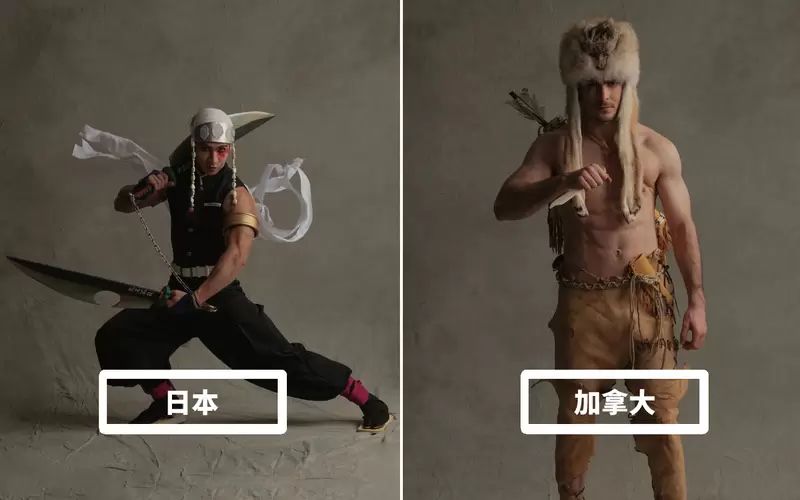 選帥大賽《2022國際先生民族服裝》怎麼會有音柱跟德魯伊跑出來！？