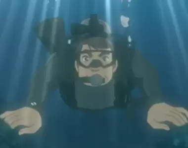 《名偵探柯南超扯犯案手法》旱鴨子泳渡急流海峽製造不在場證明 網友吐槽這種手法太誇張