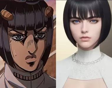 AI技術角色真人化《JoJo的奇妙冒險 黃金之風》義大利顏值最高男團就此誕生