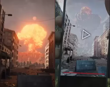 《近距離看到核爆是什麼感覺》特效大師透過電腦動畫還原各種史詩級的災難體驗