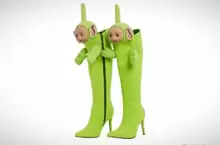 天線寶寶與時尚品牌聯名推出《迪西長靴》超醒目時尚單品，走在路上保證成為路人行注目禮的焦點