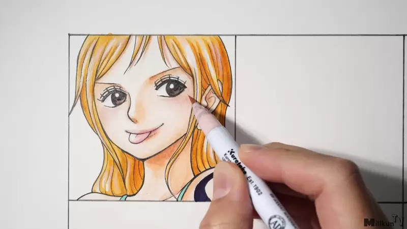航海王《娜美的12種動漫畫風》最後進擊的巨人描繪方式也太超惡搞啦XD 航海王《娜美的12種動漫畫風》最後進擊的巨人描繪方式也太超惡搞啦XD