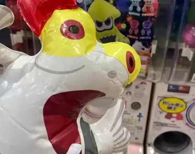 漆彈大作戰《斯普拉遁3》超可愛充氣球扭蛋 小鮭魚ㄎㄧㄤ的超可愛