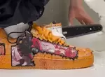 【有片】神人特製《鏈鋸人&血之魔人鞋》注意看這雙Nike AF-1太狠了,鞋上的電鋸竟然是真的?! 【有片】神人特製《鏈鋸人&血之魔人鞋》注意看這雙Nike AF-1太狠了,鞋上的電鋸竟然是真的?!